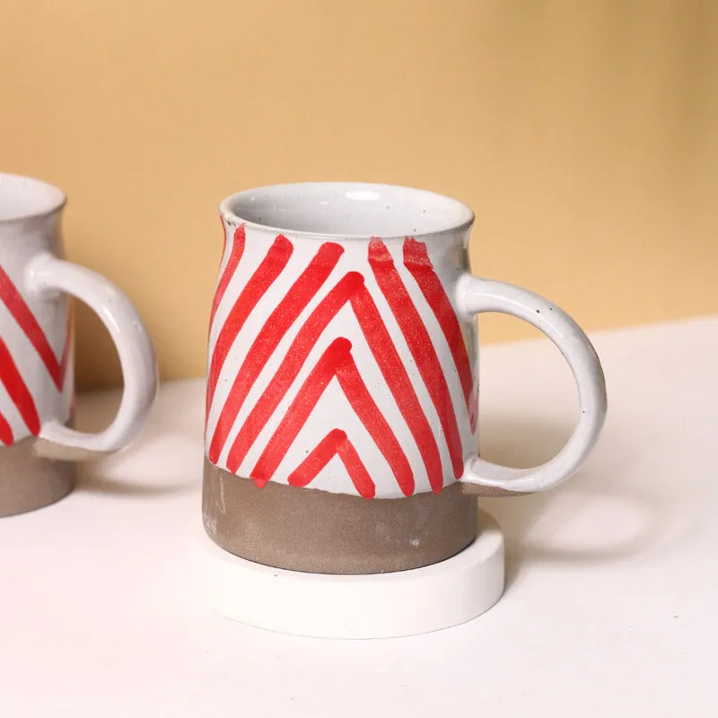 Hallowes Ceramic Coffee Mug (250 mL Each) - Set of Four media 3