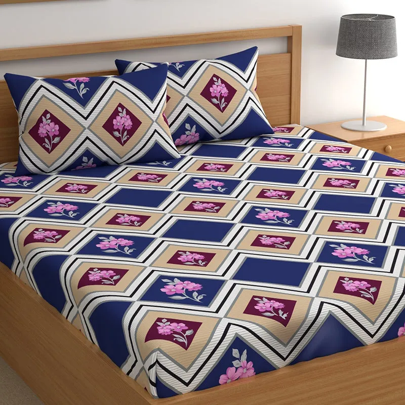 Enid Fitted Microfiber Microfiber Bedsheet - 150 GSM media 1