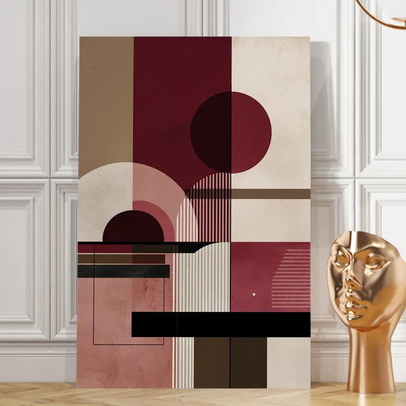 Minimal Shape Composition Canvas Wall Art media 7