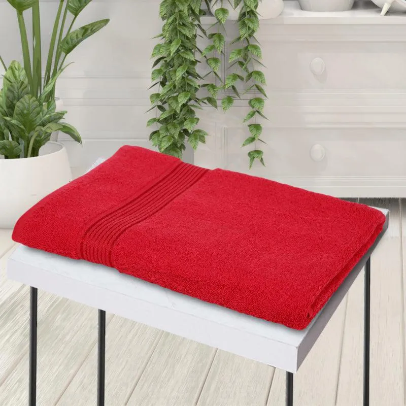 Junia Bath Towel - Red media 1