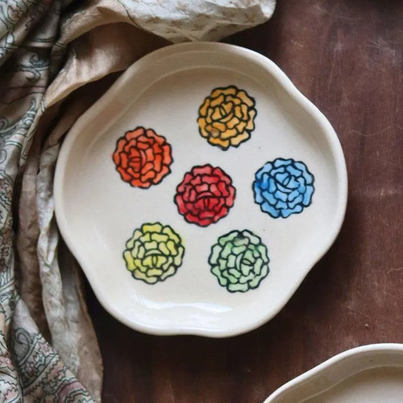Anruin Ceramic Platter - Set of Six media 3