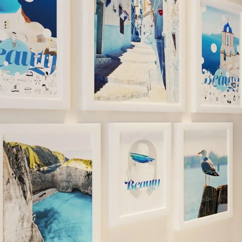 Clicks From Santorini Wall Art - Set Of Six media 4