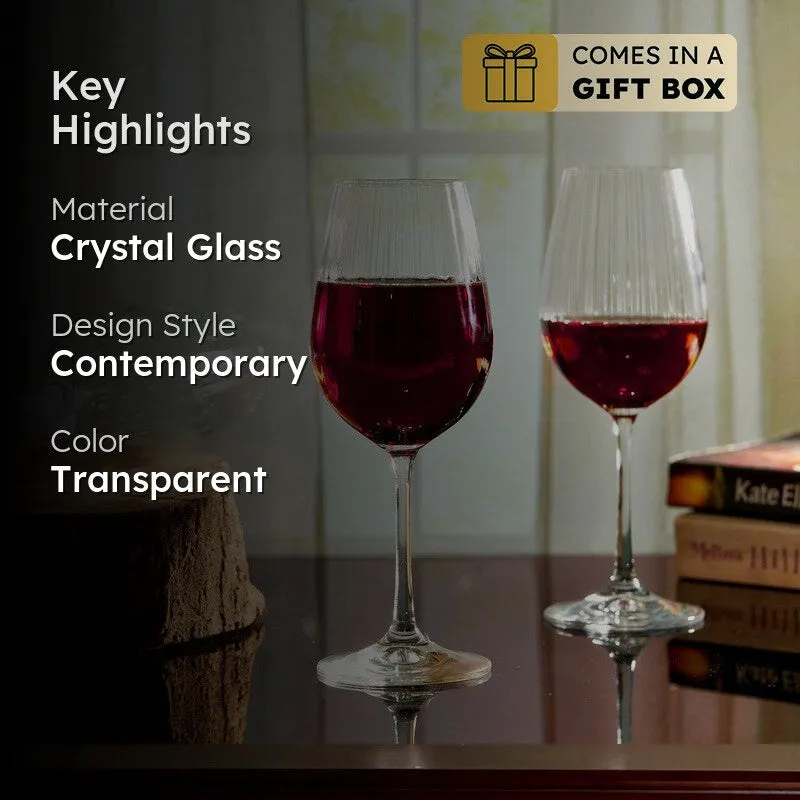 Sparkle & Sip Wine Glasses (350 mL Each) - Set Of Two media 2