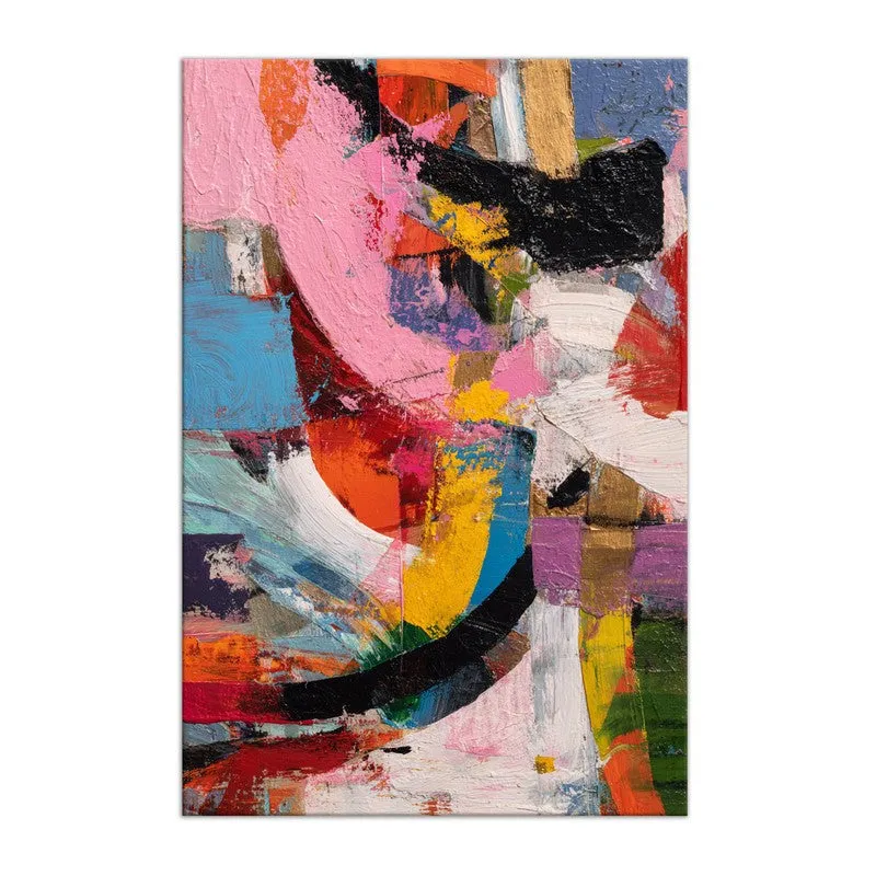 Axial Burst Abstract Canvas Wall Art media 3