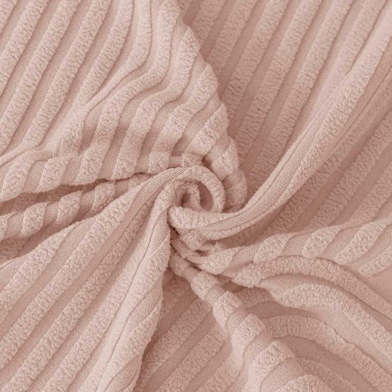 Sofique Jacquard Sofa Cover - Pink media 7