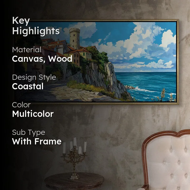 Citadel Canvas Wall Painting With Frame media 2