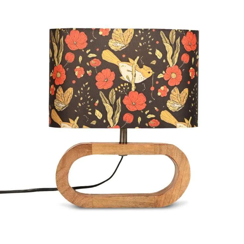 Gardenia Mirza Fabric Table Lamp - Multicolor media 4