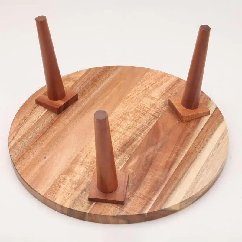 Spesh Acacia Wood Round Platter media 6
