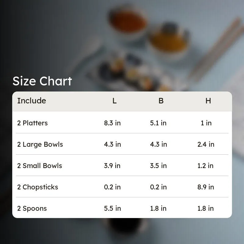 CasaLuxe Sushi Set - Ten Piece Set media 9