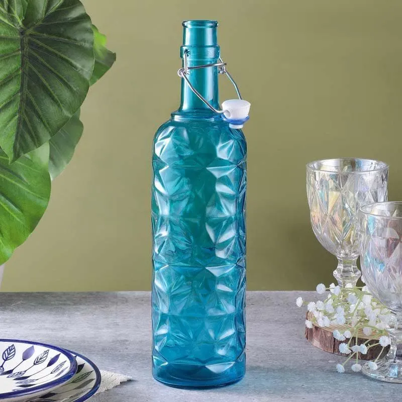 Stella Textured Fliptop Bottle - Blue media 4