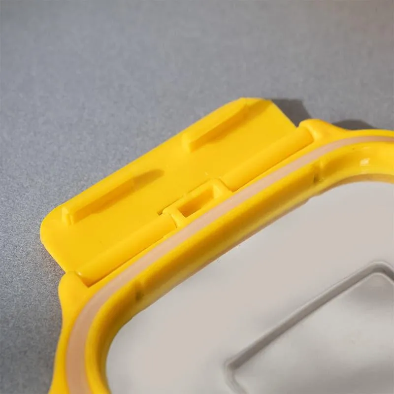 Fresh Savour Microwave Safe Lunch Box (Yellow) - 300 mL media 6