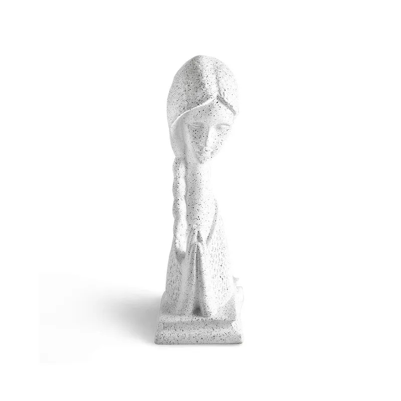 Praying Lady Resin Decorative Showpiece media 3