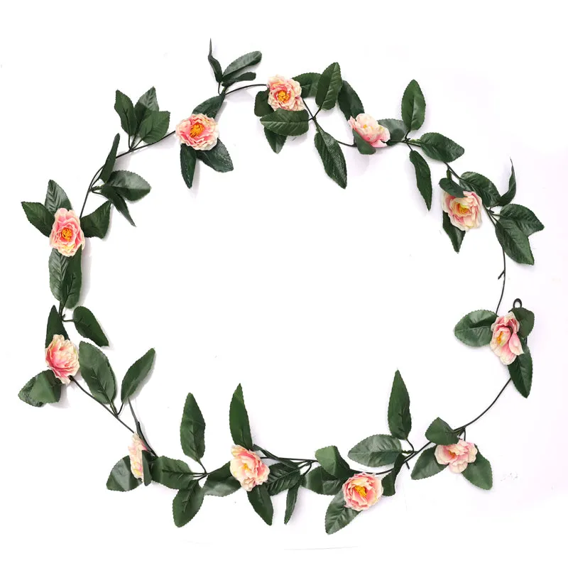 Fiora Artificial Poppy Rose Creeper (Multicolor) Set of Five media 3