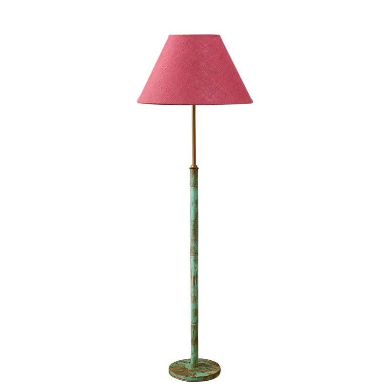 Drift Wooden Floor Lamp - Pink media 5