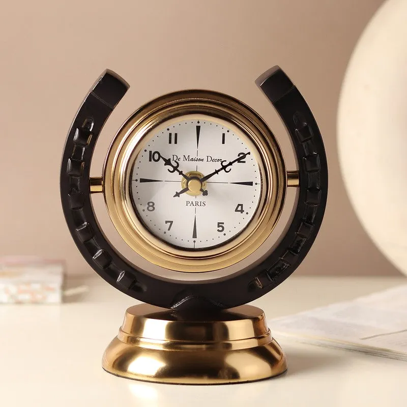 OpalTime Table Clock - Gold media 1