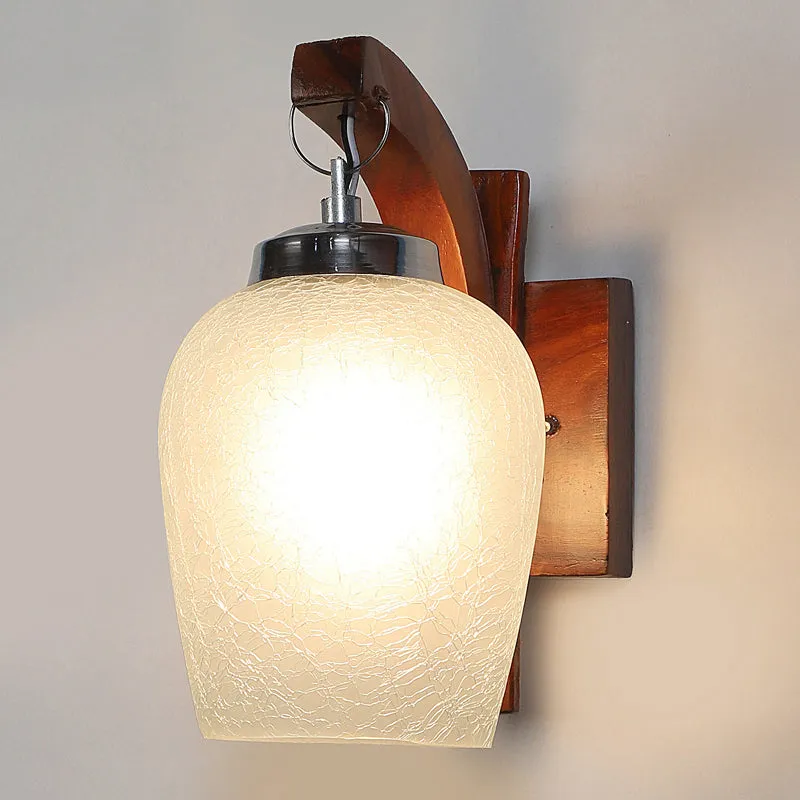 Lorna Wooden Wall Lamp media 5
