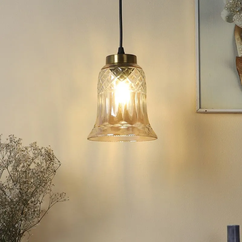 Chalice Elegant Glass Pendant Lamp media 1