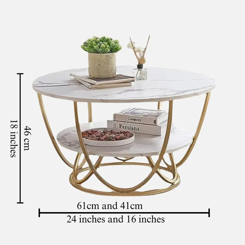 Mirage Elite Accent Table with Marble Top media 6