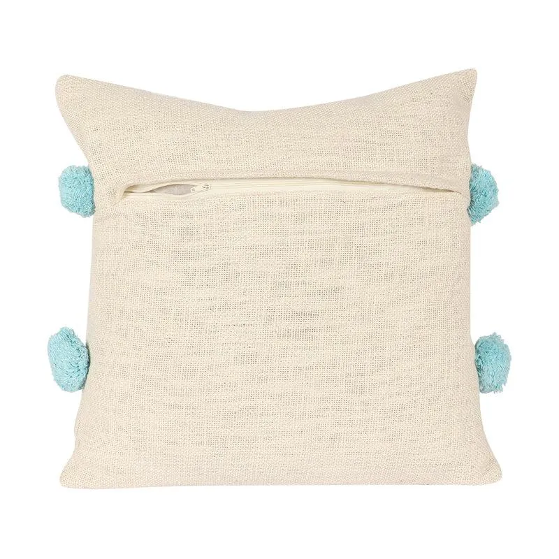 Bubble Bloom Tufted Cushion Cover - Blue media 6