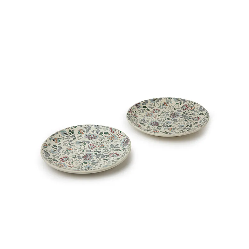 Exora Floral Dinner Plate - Set Of Two media 3