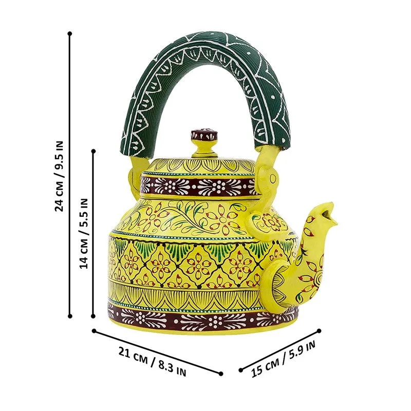 Brew Serve Handpainted Tea Set With Stand - Eight Piece Set media 11