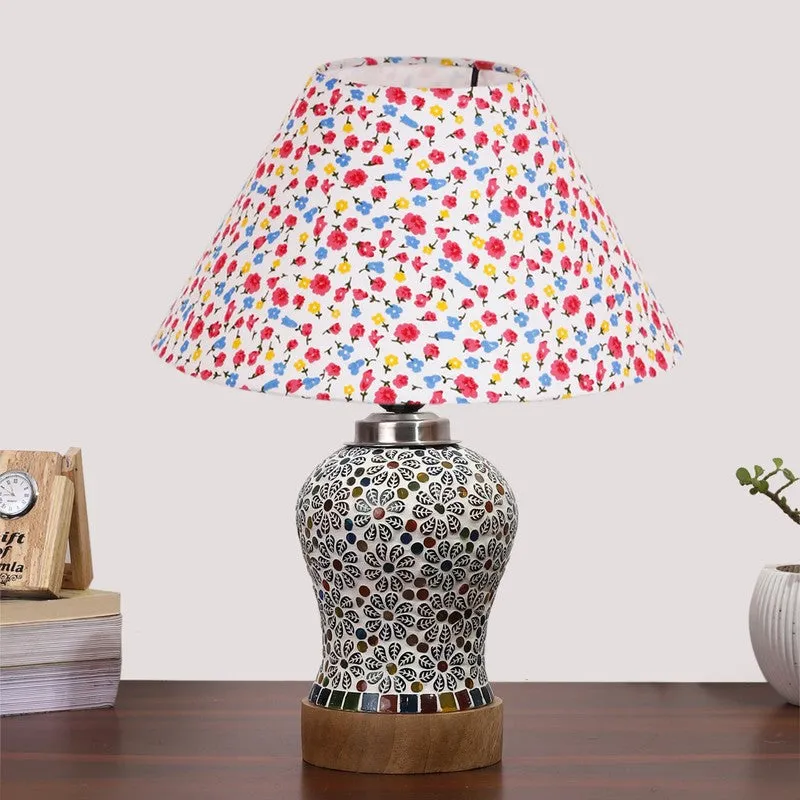 Santora Fleura Arbor Wooden Table Lamp - Multicolor media 3