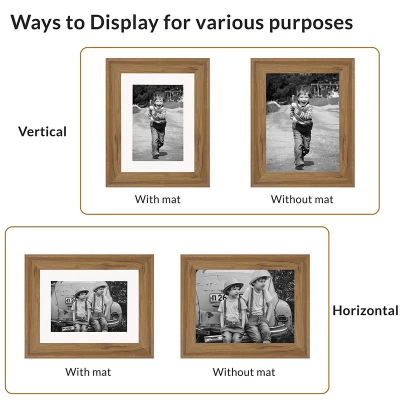 Timberline Charm Photo Frame (Natural) - Set Of Four media 4