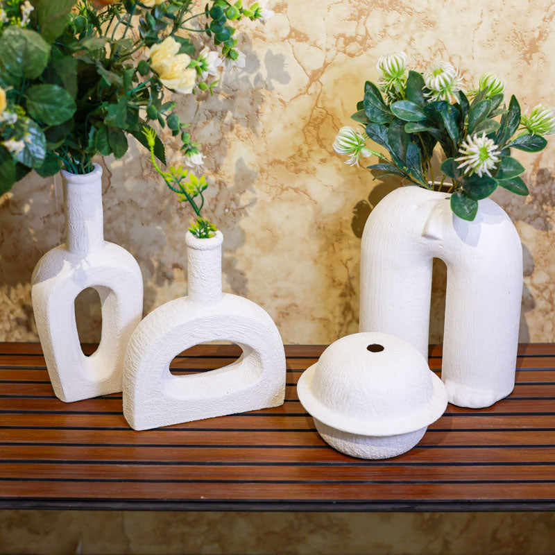 Oriki Ceramic Vase - Set Of Four media 3