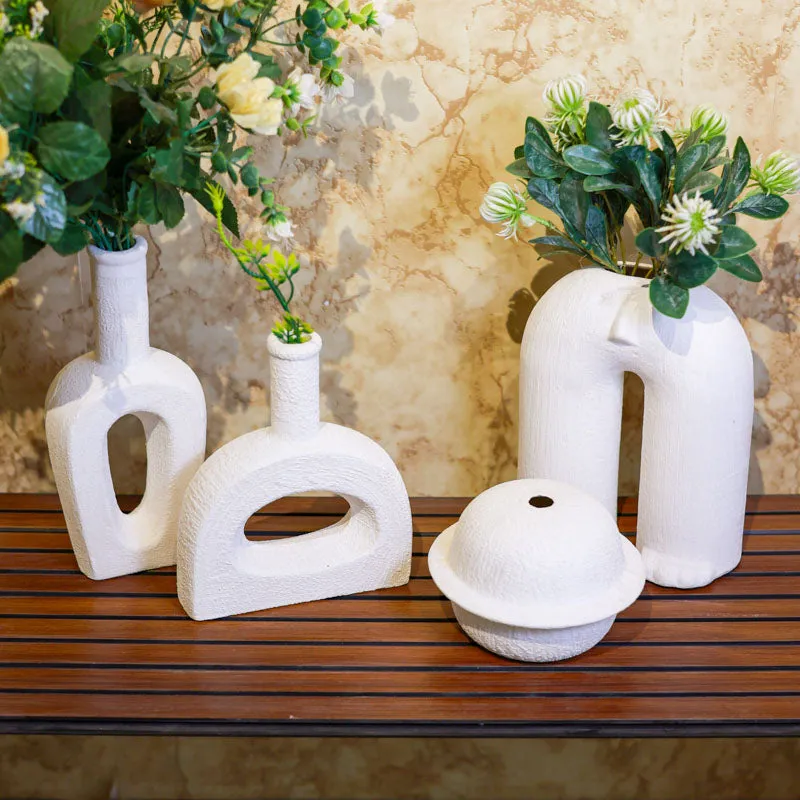 Oriki Ceramic Vase - Set Of Four media 3