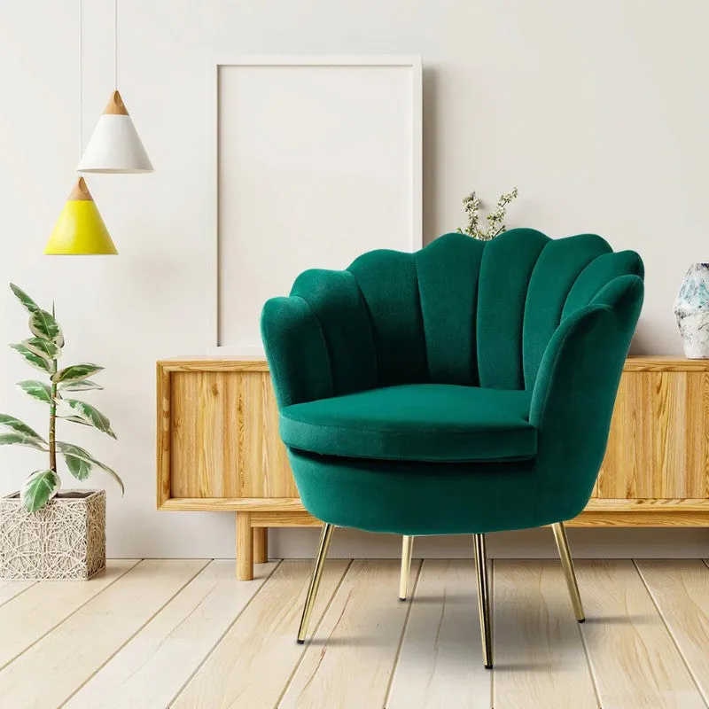 Zenvira Meadow Accent Chair  Green media 1