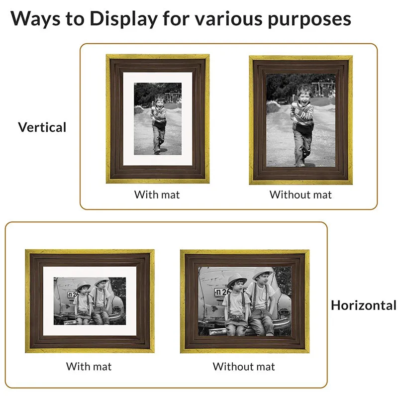 Timberline Nova Photo Frame (Gold) - Set Of Four media 5