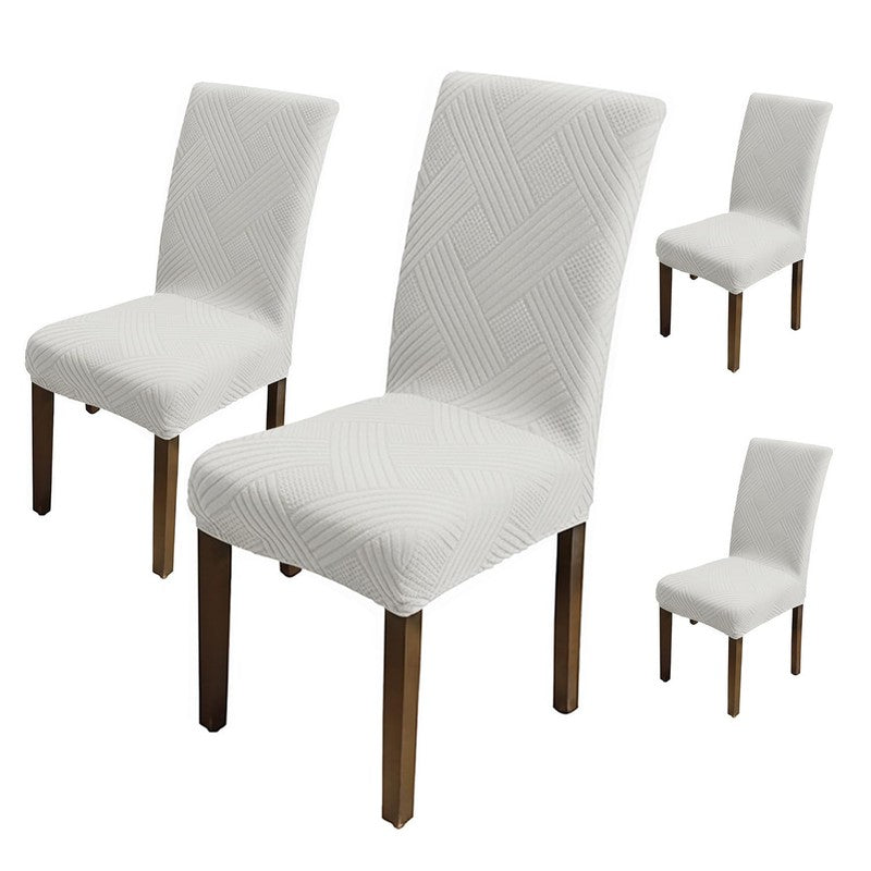 Rivexa Soft Chair Cover (Grey) - Set Of Four media 3