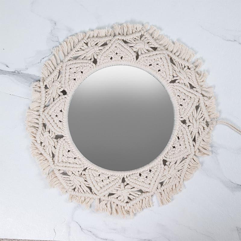 Tiburo Macrame Wall Mirror media 2