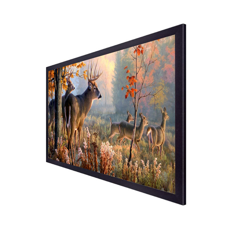 Antler Forest Wall Painting media 6