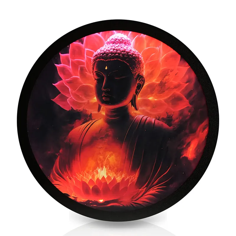 Kamala Buddha Backlit Wall Art media 7
