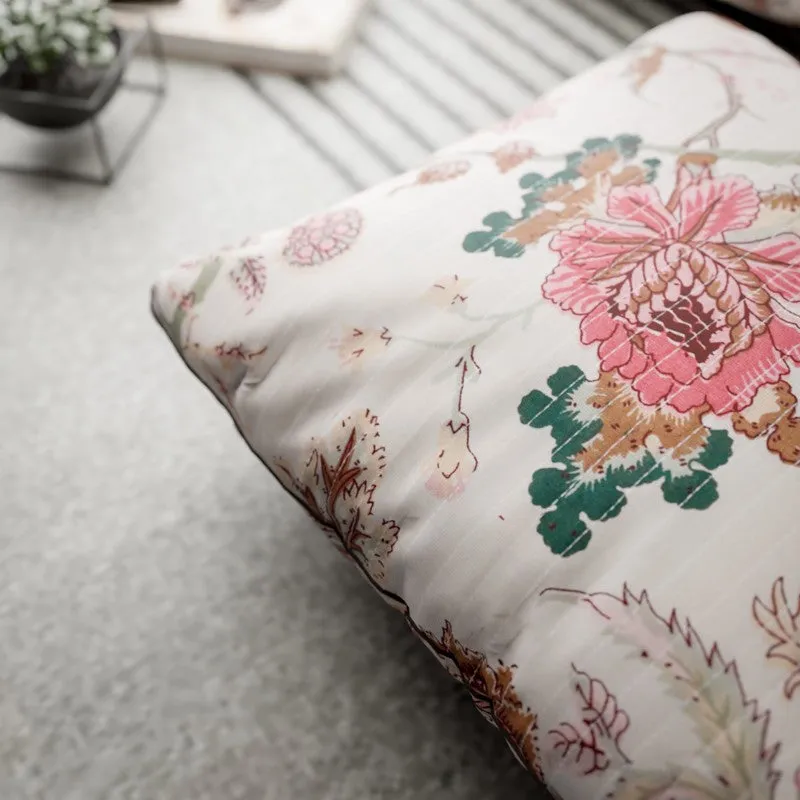 Petal Cascade Cotton Cushion Covers - Set Of Three media 5