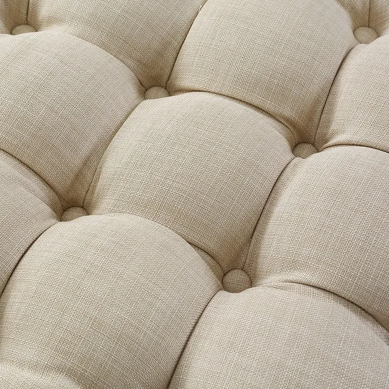 Elvixa Seatix Ottoman - Off White media 8