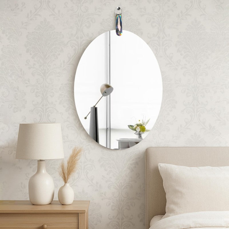 Sleek Reflect Frameless Wall Mirror media 4