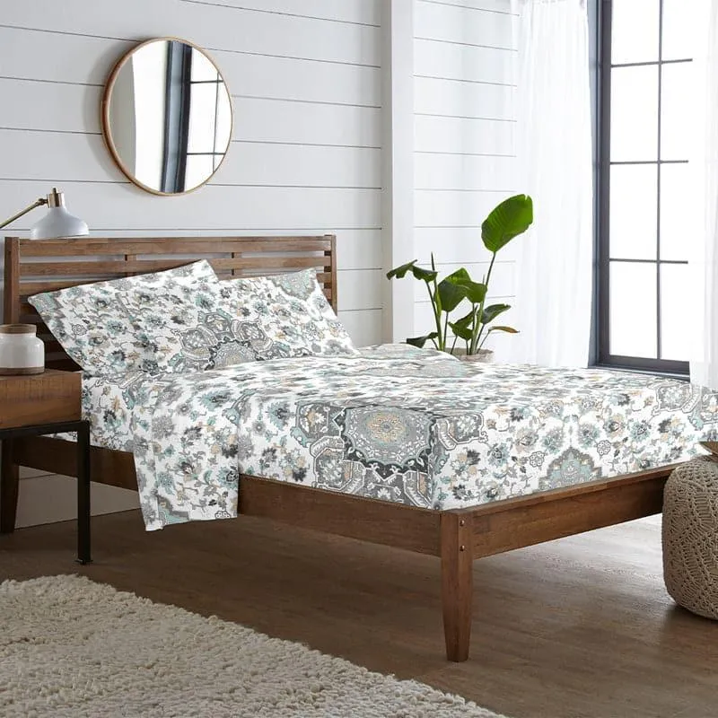 Hildo Floral Cotton Bedsheet - 254 TC media 3