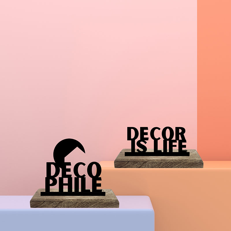 Decophile Showpiece - Set Of Two
