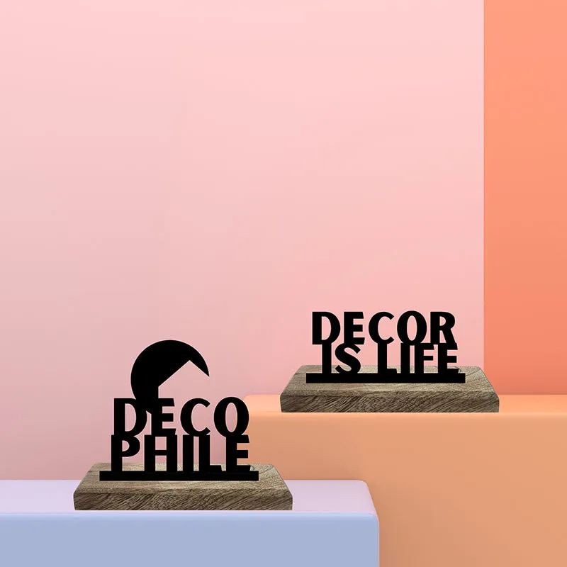 Decophile Showpiece - Set Of Two media 1