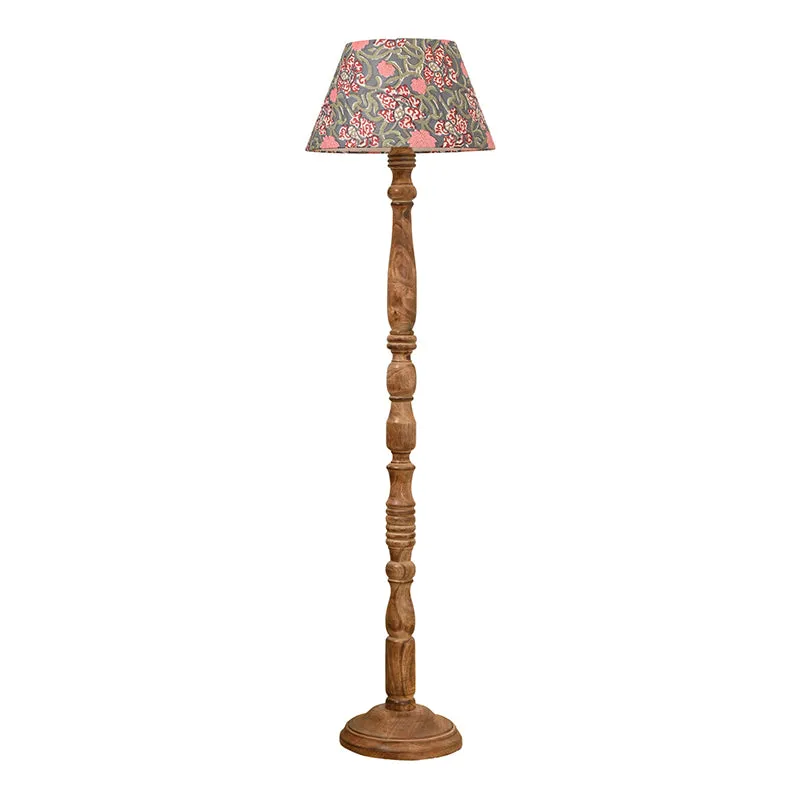 Whittla Cone Ethnica Floor Lamp media 4