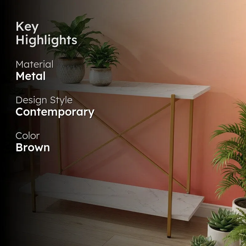 Botanova Metal Planter Stand - White media 2