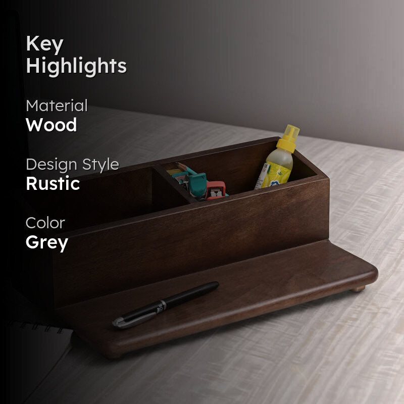 Rogo Organizer - Dark Brown media 2