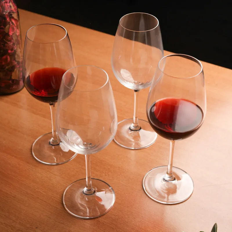 Orris Bohemia Crystal Wine Glass(350 mL) - Set Of Four media 4