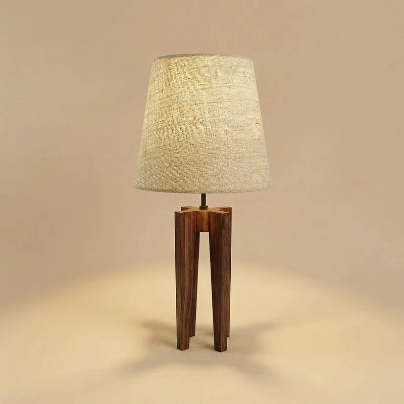 Idylla Jute Table Lamp - Brown,White media 5