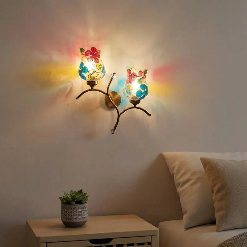 TwinAura Glass Wall Lamp - Transparent media 1