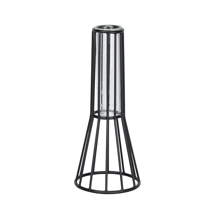 Iara Test Tube Planter - Black media 3