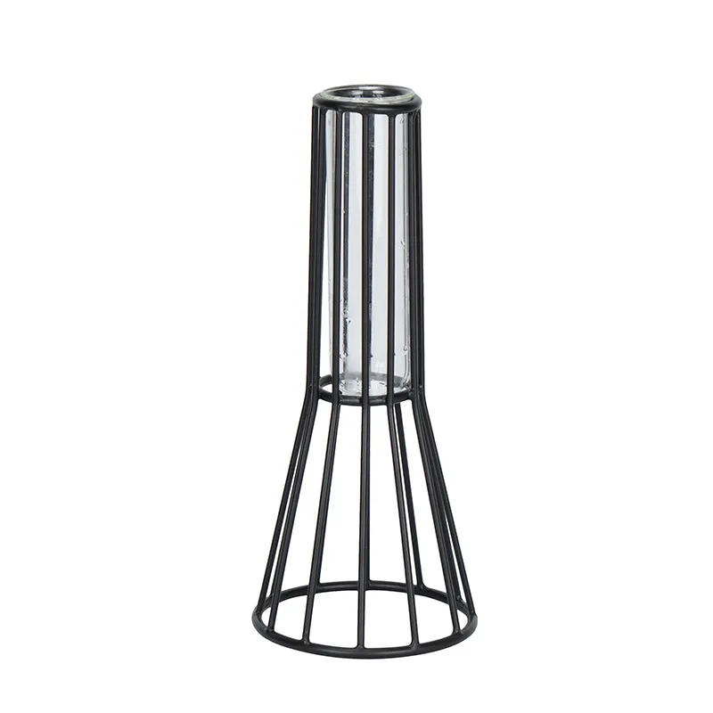 Iara Test Tube Planter - Black media 3