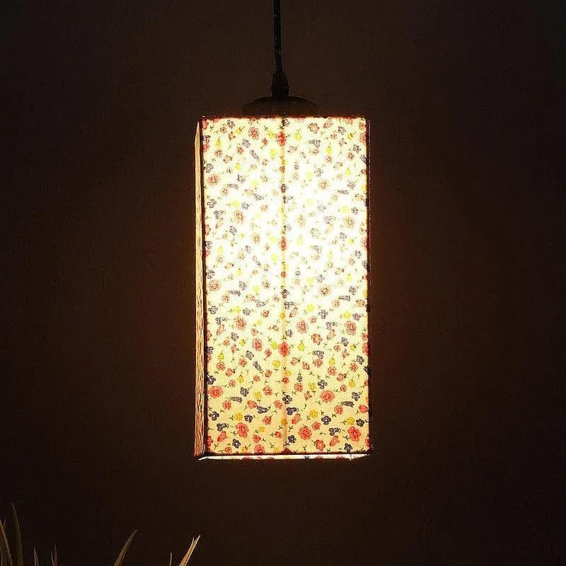 Crazy Color Fabric Ceiling Lamp media 1